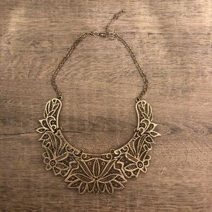 LOFT Gold Collar Necklace
